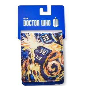 Doctor who bifold wallet tardis exploding